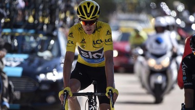 Tour de France: Froome si invola in lavagna