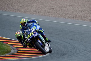 MotoGp Sachsenring, Rossi: «Prima fila ok, ma potevo fare meglio»