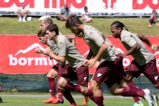 Serie A Torino, i granata sudano in campo a Bormio