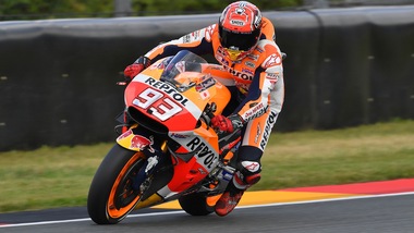 MotoGp, Sachsenring: trionfo Marquez, Rossi solo ottavo