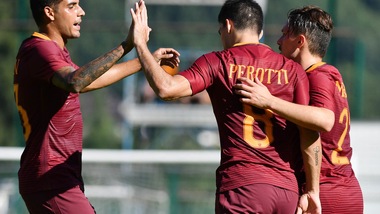 Roma, 3-2 ai russi del Terek Grozny in amichevole