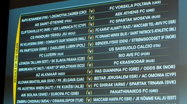 Europa League, terzo turno preliminare: il Sassuolo pesca il Lucerna