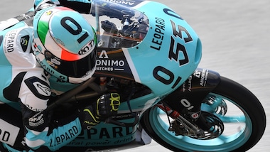 Moto3 Leopard Racing, Locatelli: «Primo podio, grande emozione»