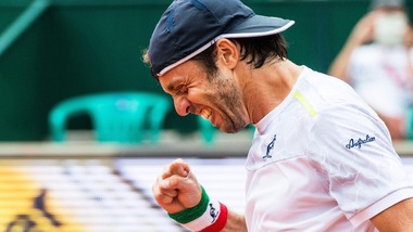 Tennis, Lorenzi da record: vince il primo torneo Atp a 34 anni