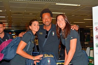 Rio 2016, azzurri in partenza per le Olimpiadi