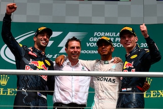 Formula 1 Hockenheim: Ferrari neanche sul podio e Hamilton vince ancora, le immagini