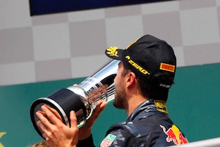 F1, Ricciardo: «È fantastico avere due Red Bull sul podio»
