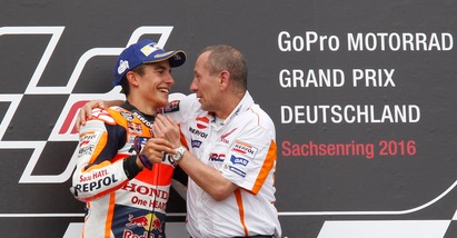 MotoGp, sentite come canta Marquez!