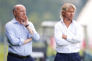 Juventus, ci sono Marotta e Nedved a Vinovo