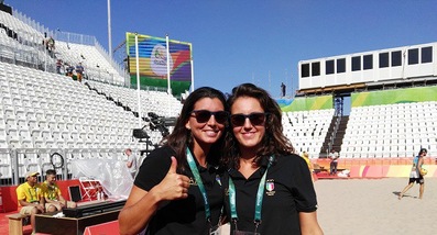 Menegatti e Giombini «Giocheremo anche per Viki»