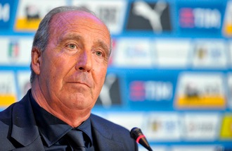 Italia, il ct Ventura in visita al ritiro del Genoa. Poi andrà a Napoli