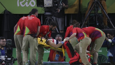 Rio 2016, infortunio choc per il ginnasta Said