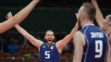 Italia del volley stellare... 3-0 alla Francia campione d'Europa