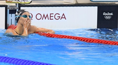 Rio 2016: Pellegrini, le immagini della delusione olimpica