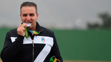 Dal tiro a volo un'altra medaglia: Innocenti è d'argento