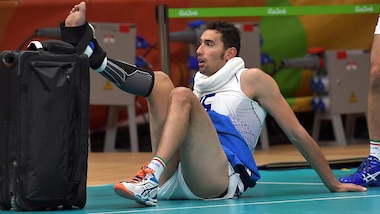 Buone notizie per Birarelli, lieve distorsione alla caviglia