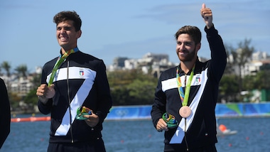 Rio2016: Canottaggio. Due senza, Abagnale-Di Costanzo di bronzo