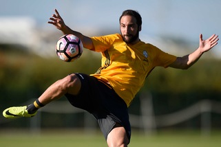 Juventus, per Higuain lavoro duro in vista dell'Espanyol