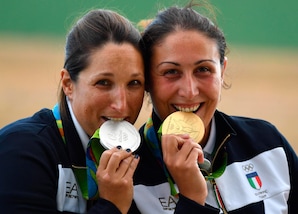 Olimpiadi, Skeet donne: doppietta azzurra! Bacosi oro, Cainero argento
