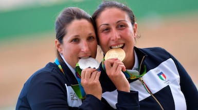 Olimpiadi, Skeet da sogno: Bacosi d'oro, Cainero d'argento