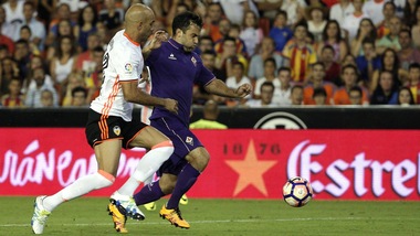 Serie A la Fiorentina cade al Mestalla. Borja Valero ko prima della Juventus