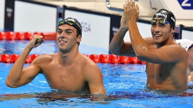 Doppia medaglia Italia nel nuoto: Paltrinieri e Detti orgoglio azzurro