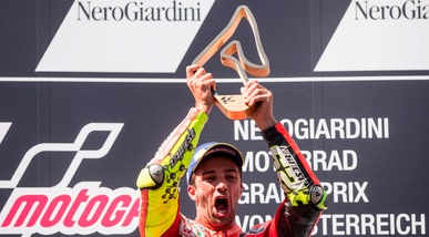 MotoGp Austria, Iannone: «Contento, gara incredibile!»