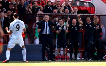 Premier League, Bournemouth-Manchester United 1-3: Mata, Rooney e Ibrahimovic: tre punti per Mourinho