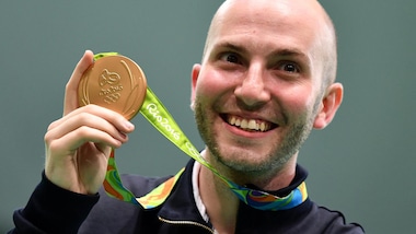 Rio 2016, Campriani ancora d'oro nel tiro a segno