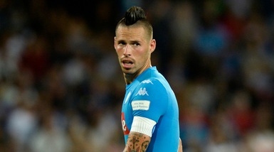 Napoli, Hamsik: «Juventus, non hai vinto niente»