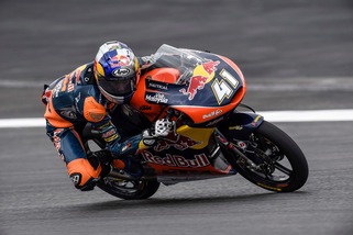 Moto3 Brno: Binder in pole, poi Migno e Bastianini