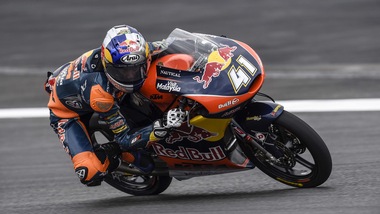 Moto3 Brno: Binder in pole, poi Migno e Bastianini