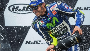 MotoGp Brno, Rossi: «Prima disperato, poi grande gara»