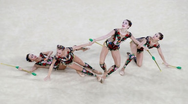 Rio 2016: solo quarte le azzurre della ginnastica ritmica, bronzo alla Bulgaria