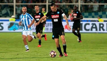 Napoli, Hamsik: «Il Pescara ha meritato, grande secondo tempo»