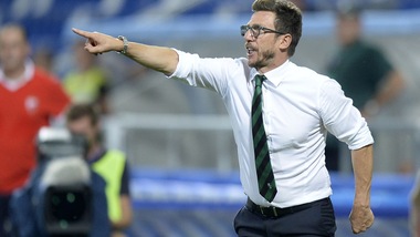 Serie A, Di Francesco: «Troppo contento per il Sassuolo»