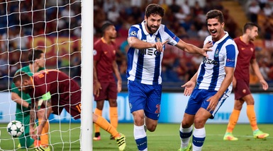 Roma-Porto 0-3: giallorossi out, salutano la Champions League