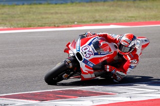 MotoGp test Ducati a Misano, Dovizioso cade