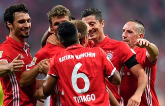 Bayern Monaco-Werder Brema 6-0, esordio show per Ancelotti