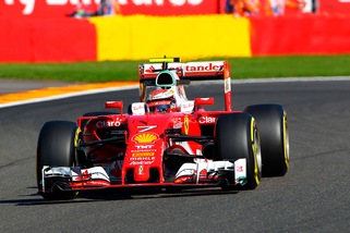 F1, Gp Belgio: Raikkonen primo in Fp3, Vettel terzo