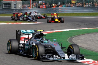 F1 Gp Belgio: vince Rosberg, male le Ferrari
