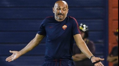 Spalletti: «La Roma ha poca personalità»