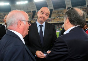 Calcio, Infantino: «Moviola momento storico per il calcio»