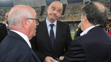 Calcio, Infantino: «Moviola momento storico per il calcio»