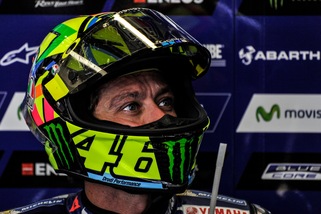 MotoGp Yamaha, Rossi: «Condizioni difficili ma moto ok»