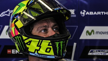 MotoGp Yamaha, Rossi: «Condizioni difficili ma moto ok»