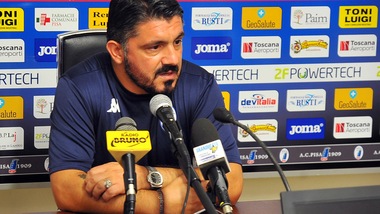Serie B Pisa, Gattuso: «Novara? Non sarà semplice»