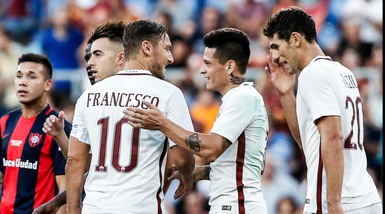 Iturbe-Keba: la Roma vince l'amichevole con il San Lorenzo