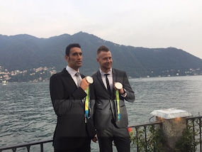 Azzurri, passerella a Cernobbio con l'argento olimpico.