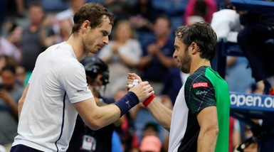 Us Open, Lorenzi fuori a testa alta: ko con Murray